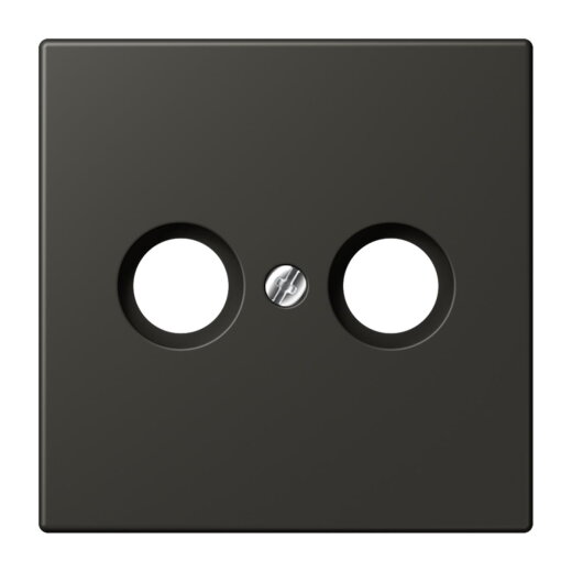 Jung Abdeckung für Antennendosen, Thermoplast lackiert, Serie LS, ombre naturelle 59 LC990TV259