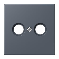 Jung Abdeckung für Antennendosen, Thermoplast...