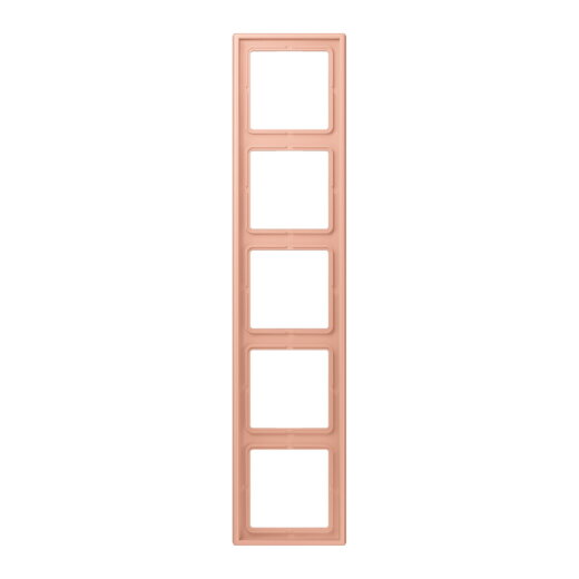 Jung Rahmen, 5-fach, LE CORBUSIER, rose clair LC985231
