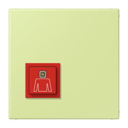 Jung Notrufsystem Ruftaster, Serie LS, vert jaune clair...