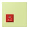 Jung Notrufsystem Ruftaster, Serie LS, vert jaune clair NRSLC0834RT222