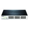 D-LINK 19" Switch unmanaged lüfterlos 24x10/100/1000T DGS-1024DE