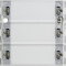 Gira Tastsensor 513300 3 KNX Komfort 3fach System 55 E22