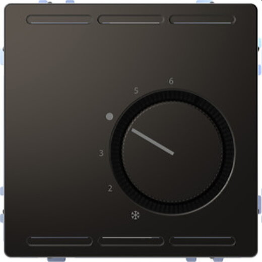 Merten Raumtemperaturregler 230V Anthrazit System Design