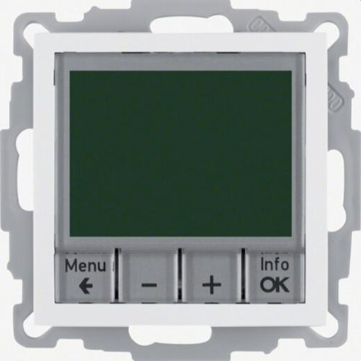 Berker Raumtemperaturregler M320441909 polarweiss matt