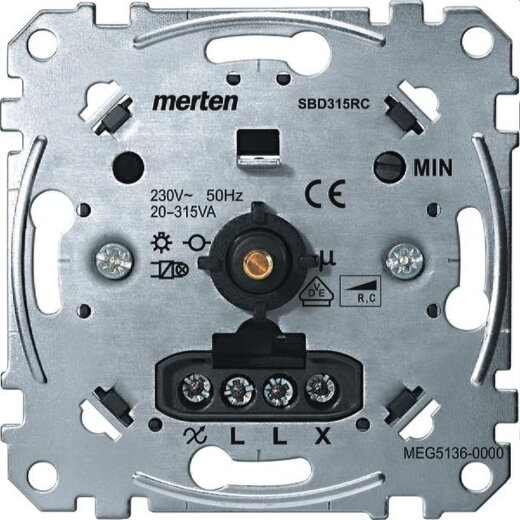 Merten Dimmereinsatz MEG5136-0000 20-315W