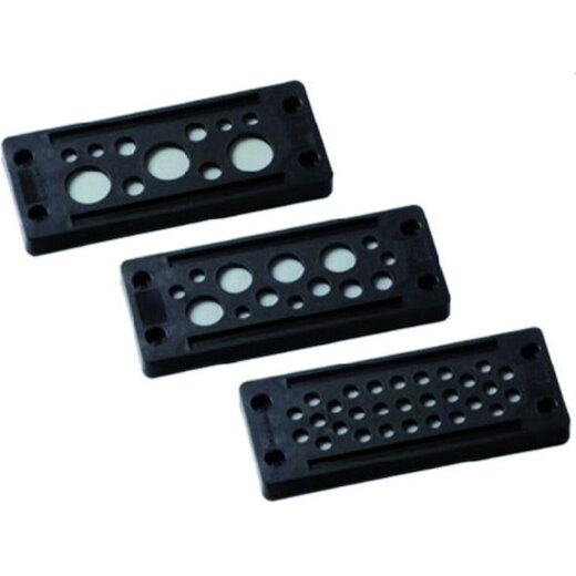 Murrplastik Kabeldurchführungsplatte KDP/X 24/17 schwarz 87301355