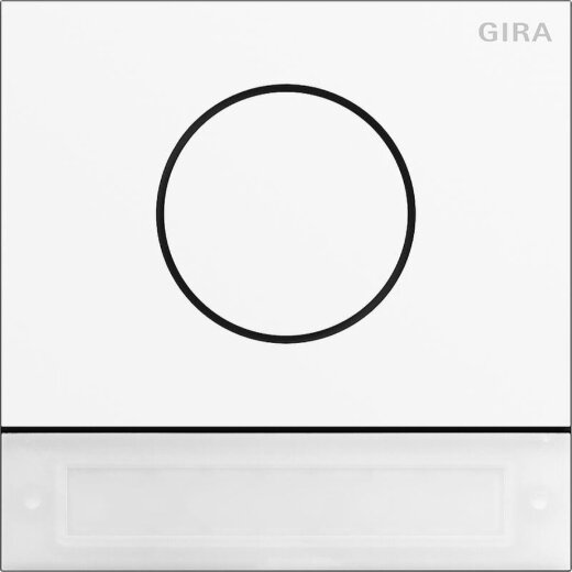 Gira Türstationsmodul 5569902 Inbetr.-Tasten Verkehrsweiss 5569902