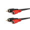 E+P Audio-Anschl.-Kabel B 33/2 2 Cinchst.+2 Cinchst. 2,5m 0000328000