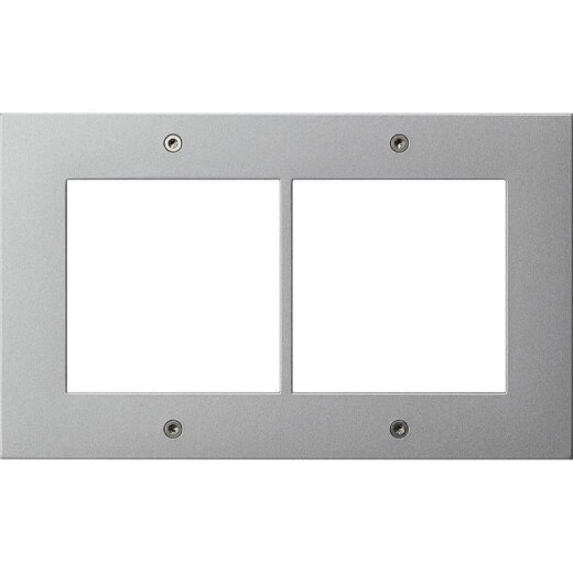 Gira Designrahmen 850265 2f Türstation AP TX_44 F alu 850265