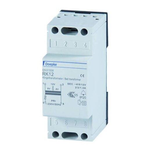 Doepke Klingeltrafo RK12S 12V mit Schalter