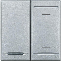 Bticino Tastdimmer 3VA bis 400VA 2MODUL ALU