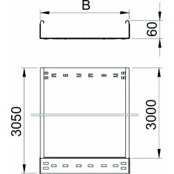 OBO Kabelrinne MKSMU 610 FS ungelocht