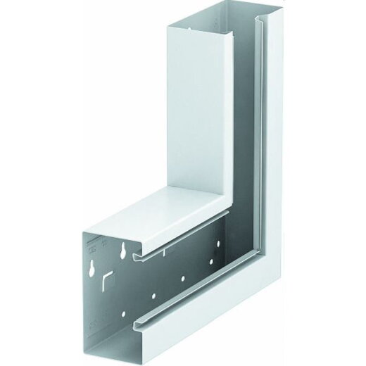 OBO Flachwinkel GS-AFS70130RW reinweiss steigend