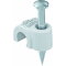 OBO ISO-Nagel-Clip 2005 für Kabel 5mm L: 25 RW reinweiss