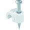 OBO ISO-Nagel-Clip 2007 für Kabel 7mm L: 18mm RW reinweiss