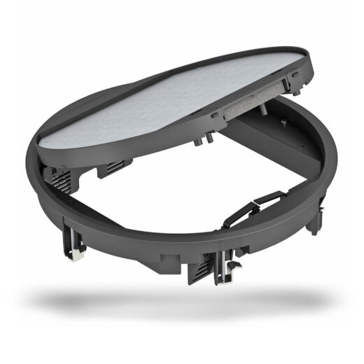 OBO Geräteeinsatz GESR9-2U12T9011 graphitschwarz Rastsch