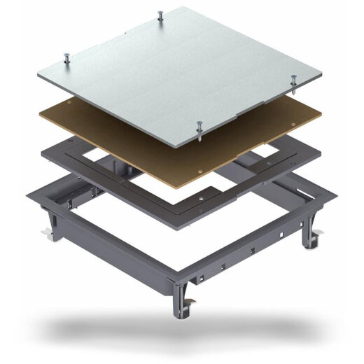 OBO Zugdoseneinsatz ZES9-2 U10T 7011 eisengrau