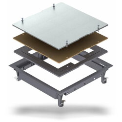 OBO Zugdoseneinsatz ZES9-2 U10T 7011 eisengrau