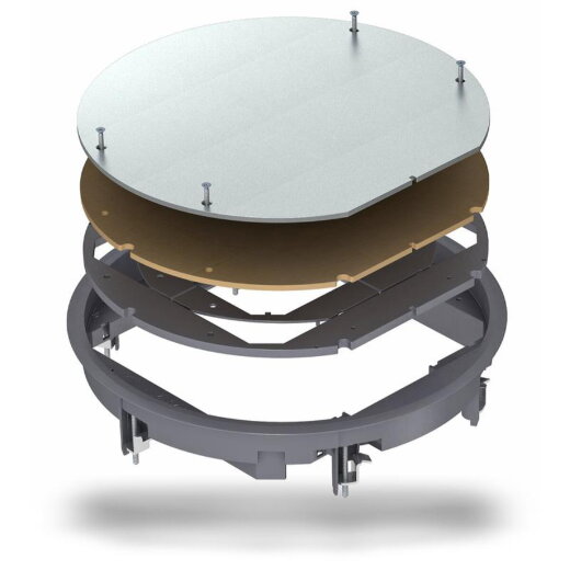 OBO Zugdoseneinsatz ZESR9-2 U12T7011 eisengrau