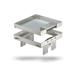 OBO Quadratische Kassette RKSN2 UZD3 4VS20 m. Auslass...