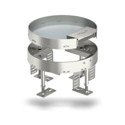 OBO Runde Kassette RKS2 R4 V20 m. Auslass D: 215mm