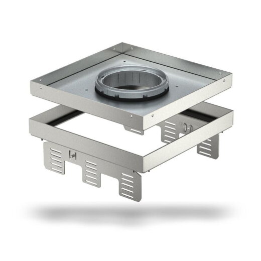 OBO Quadratische Kassette RKFN2UZD3 9VS20 für Tubus 243x243mm