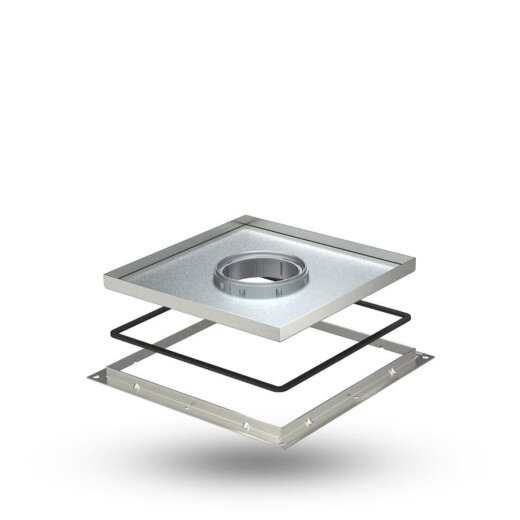 OBO Rahmenkassette RKF3 V2 15 für Tubus 283x283x15