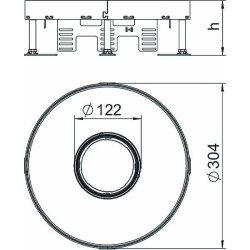 OBO Schwerlastkassette RKFR2 9 SL2V2 20 für Tubus 20...