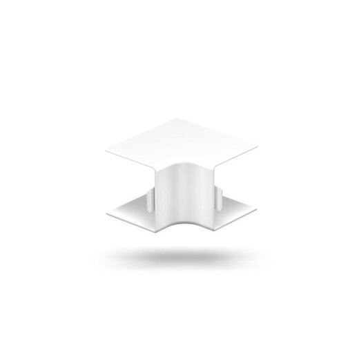 OBO Inneneckhaube WDK HI40040RW reinweiss 40x40mm