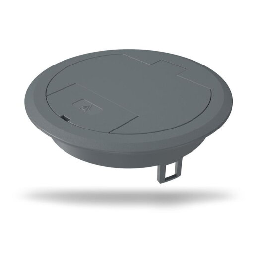 OBO Klappdeckel GES R2 7011 mit Schnurausla