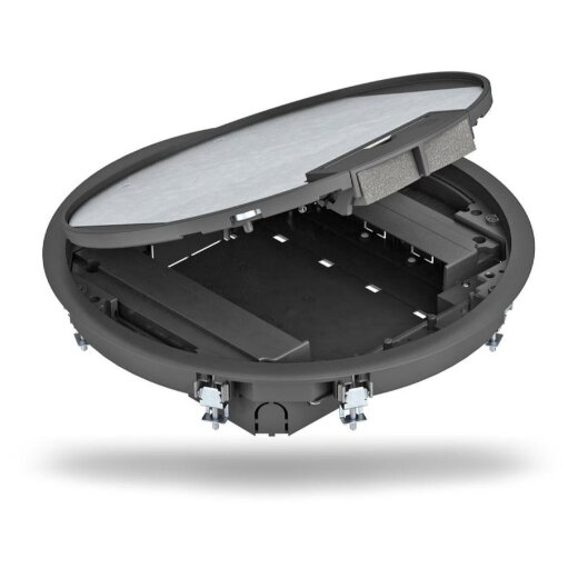 OBO Geräteeinsatz GESR9 55UV9011 graphitschwarz