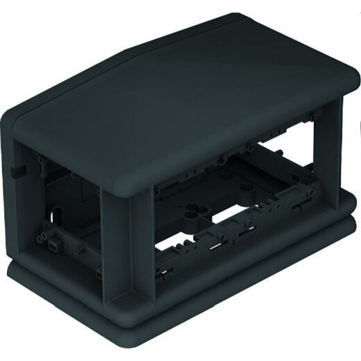 OBO Telitank T4L00C/9011 schwarz 225x125x125mm