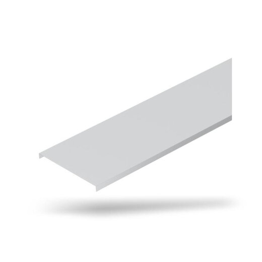 OBO Deckel DRLU/100 V2A ungelocht für Kabelrinne