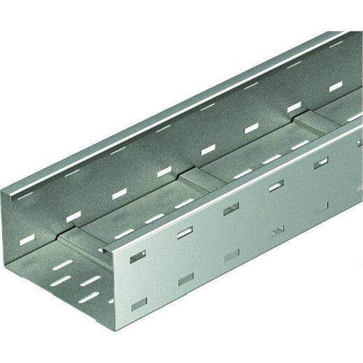 OBO Weitspannkabelrinne WKSG 130 gelocht VA4301 110x300mm
