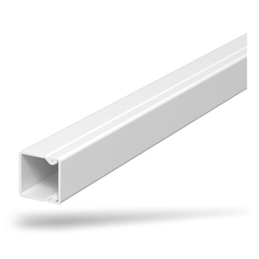 OBO Wand- und Deckenkanal halogenfrei WDKH-20020RW 20x20 reinweiss