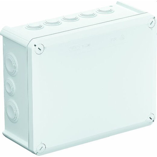 OBO Kabelabzweigkasten T250 240x190x95 reinweiss