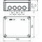 OBO Kabelabzweigkasten T160F 190x150x77 lichtgrau