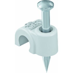 OBO ISO-Nagel-Clip 2010 für Kabel 10mm L: 25mm...