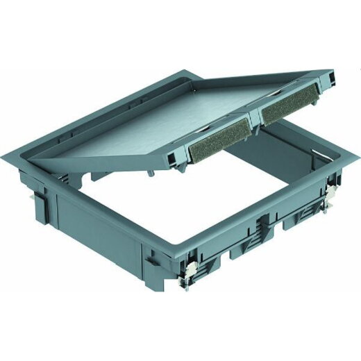 OBO Geräteeinsatz GES9/10U f. Kanalmontage eisengrau