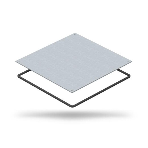 OBO Blinddeckel DUF250-2 UZD250-2/3 282x282mm