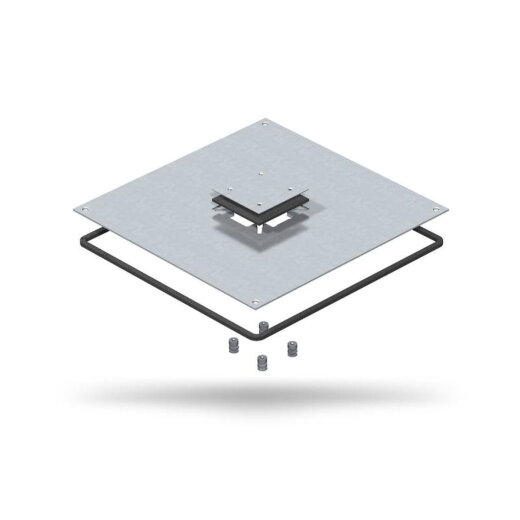OBO Montagedeckel DUF350-3DAT 350-3 383x383mm