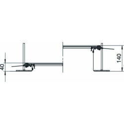 OBO Kanaleinheit estrichbündig OKA-G20040140R...