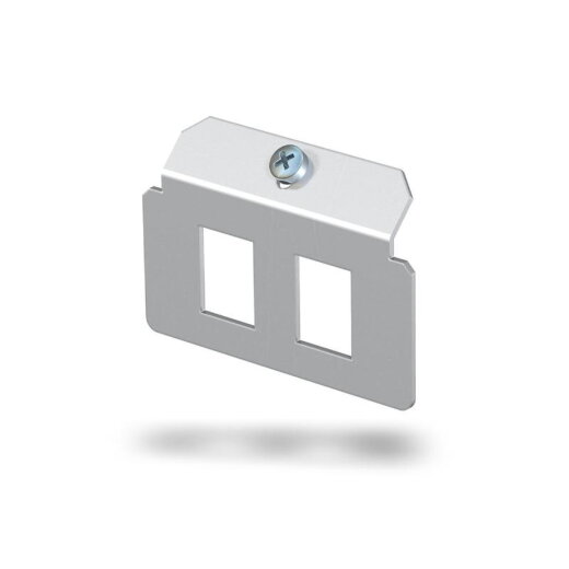 OBO Trägerplatte MTM2A mit 2 x Lochbild Typ A