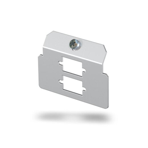 OBO Trägerplatte MTM2D mit 2 x Lochbild Typ D