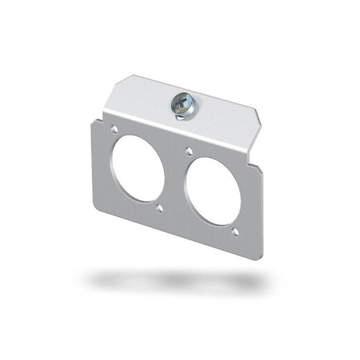 OBO Trägerplatte MTM2K mit 2 x Lochbild Typ K