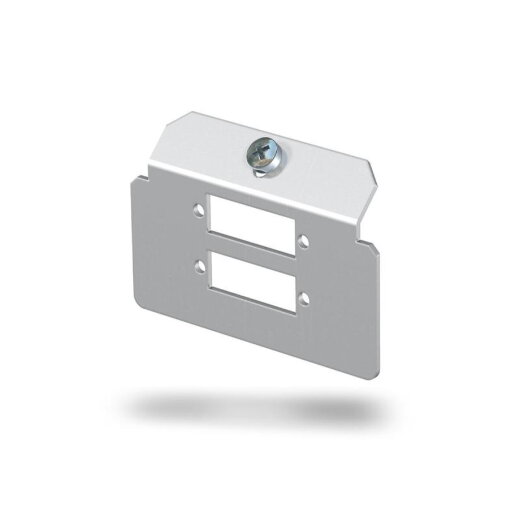 OBO Trägerplatte MTM2L mit 2 x Lochbild Typ L