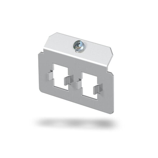 OBO Trägerplatte MTM2N mit 2 x Lochbild Typ N