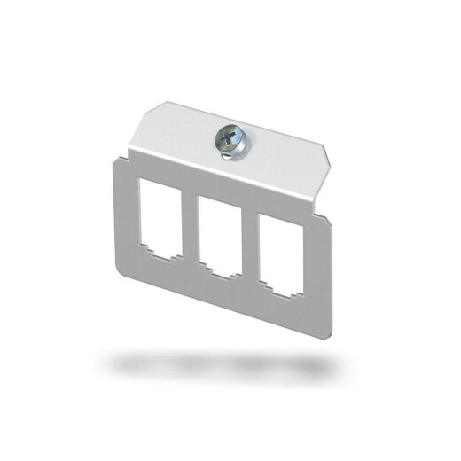 OBO Trägerplatte MTM3B mit 3 x Lochbild Typ B