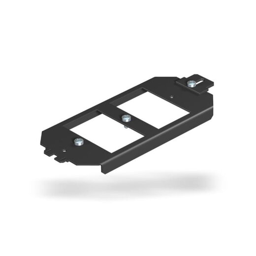 OBO Grundträger MTU2/9011 schwarz für Trägerplatte